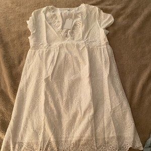white dress